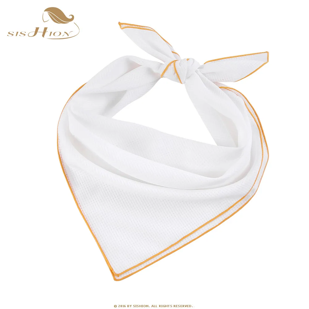 

SISHION Designer Scarf Women Luxury Brand 70*70cm Chiffon Head Hair Scarf echarpe Scarves Woman's Accesories Square Scarf SD0017