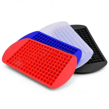 

160 Grids Silicone Ice Cube Eco-Friendly Cavity Tray Mini Ice Cubes Small Fruits Mold Ice Maker for Ice Cube Making
