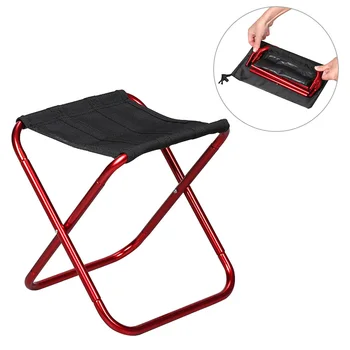 

Outdoor Foldable Fishing Chair Ultra Light Portable Folding Backpack Camping Oxford Cloth Picnic Fishing Chair with Bag