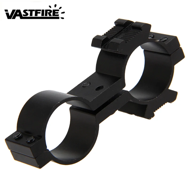 VASTFIRE المصباح الدائري تتوافق Picatinny السكك الحديدية 20 مللي متر إضاءة صيد السكك الحديدية برميل جبل نطاق الليزر الشعلة بندقية التكتيكية جبل