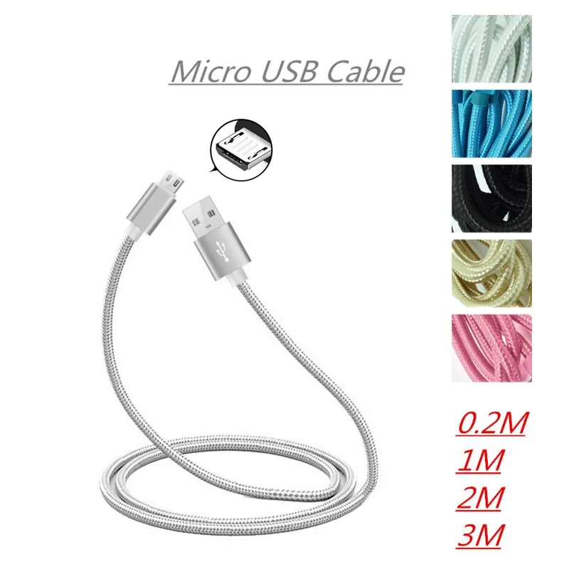 

Micro USB Cable Fast Charging Data Cable For Samsung S7 S6 S5 J7 Xiaomi Huawei Android Mobile Phone Charger Cord Microusb Cable