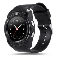 V8 Smart Uhr Mit Sim Tf Slot Bluetooth Konnektivität für Apple iPhone Android Telefon Smartwatch Uhr