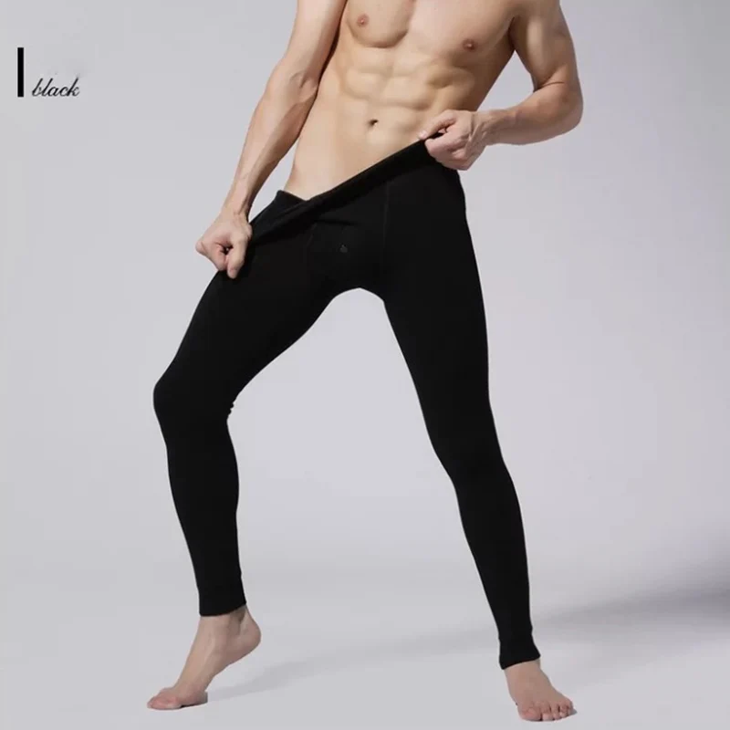 

2019 Winter Warm Men Pantyhose Sexy Leggings Black Fleece Stocking Warm Legging Super Elastic Tights Velvet Mens Stockings