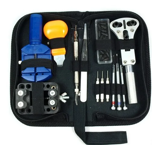 Free Shipping 1pc Watch Repair Tool Kit Case Opener Link Remover Spring Bar Tool w Carrying