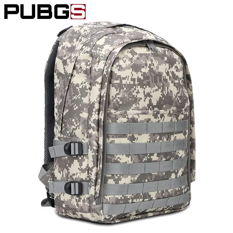 

Backpack Camouflage Unisex Multifunction Waterproof Oxford Cloth Bags Large Capacity 3 Layer Backpack Popular Game PUBG 2018 New