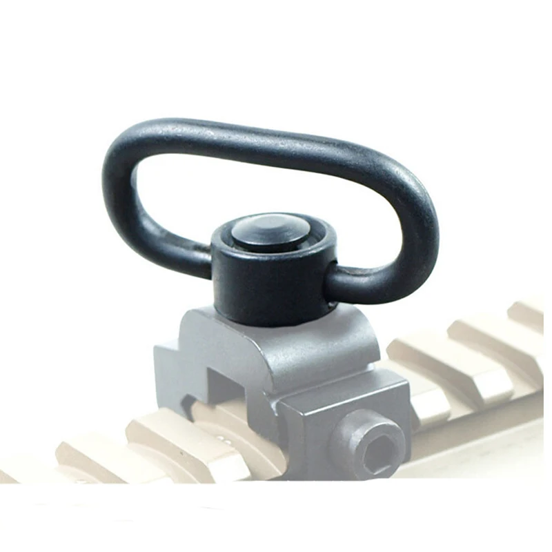 military airsoft AR 15 gun accessories tactical 1.25 inch Sling adapter sling swivel mount fixed buckle for hunting shooting (5)