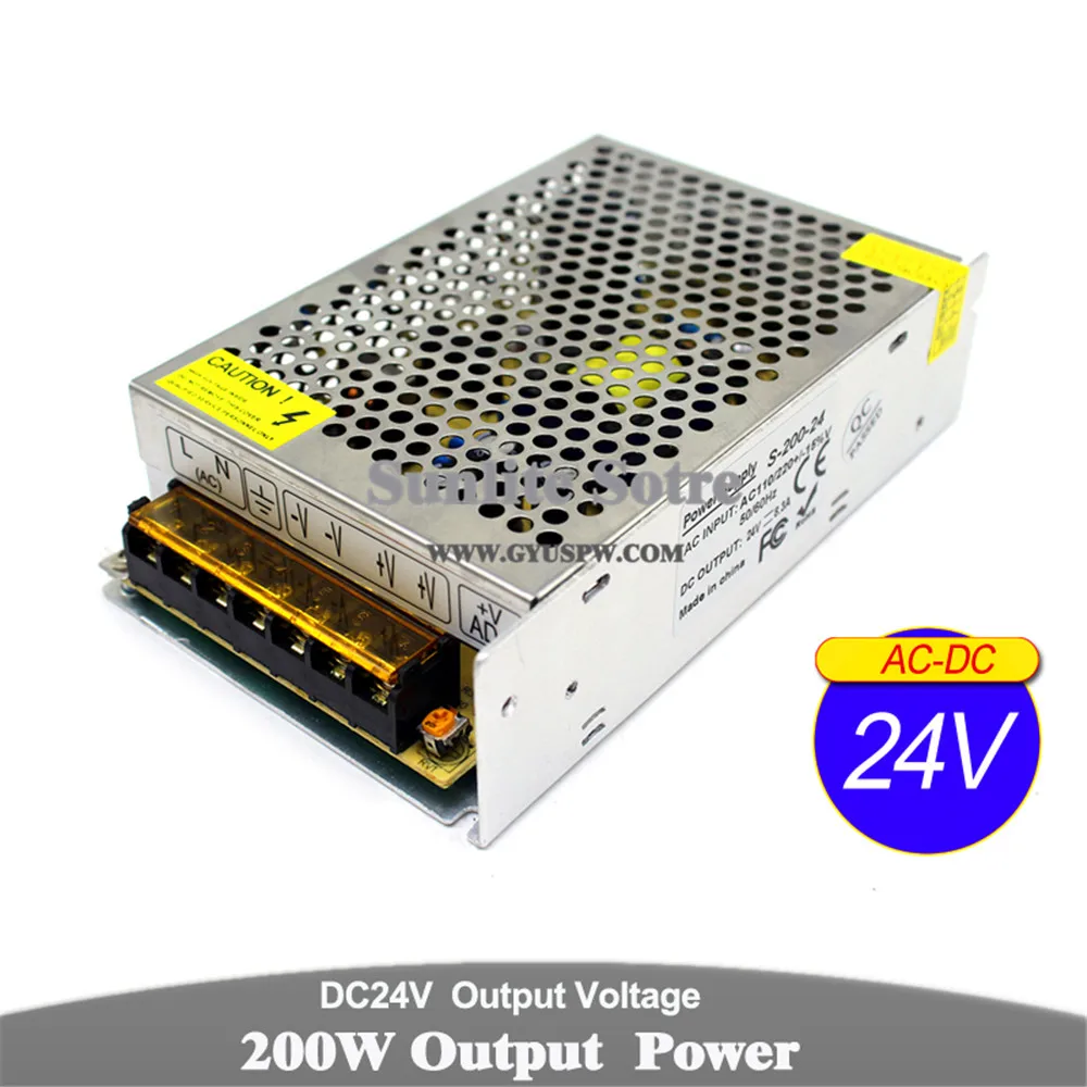 24V200W
