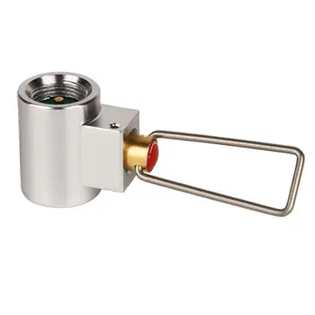 

HobbyLane Gas Tank Adapter Valve Canister Gas Convertor Shifter Camping Stove Gas Refill Adapter Cylinder Refill Stove Adapter