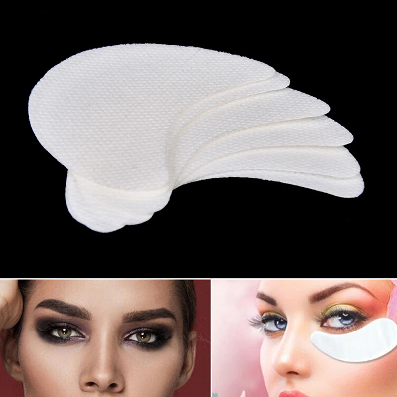 10Pcs/Set Makeup Eye Shadow Stickers Eyeshadow Eyelash Extention Grafting Transfer Under Eyelash Paper Isolation Tape Stickers