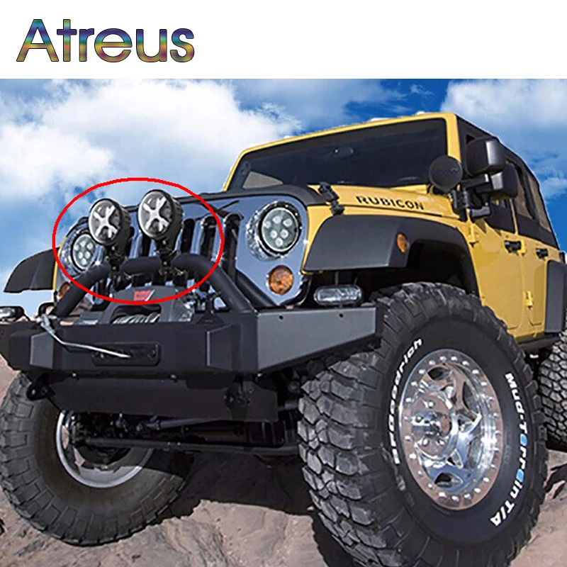 Atreus 1 пара 60 Вт светодиодный рабочий свет 12V24V для Jeep Wrangler Renegade Grand cherokee Компас 4x4