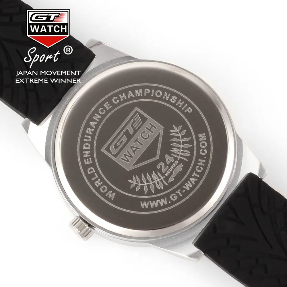 GT часы лучший бренд Роскошные спортивные часы Для мужчин часы модные F1 Для мужчин, мужские часы, силиконовый ремешок, reloj hombre, relogio masculino, erkek Kol saati