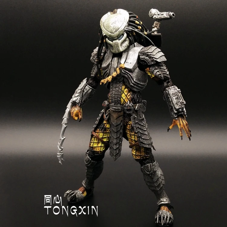 NECA AVP Aliens vs. Predator серия Young Blood/Elder Predator Охотник на змею фигурка игрушки 18 см