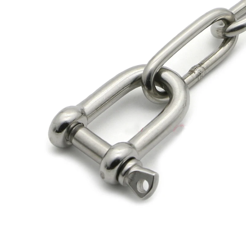 Stainless Steel Shackle Connector M4 M5 M6 M8 M10 M12 M16 Rope Chain Stainless A4 Trellis 