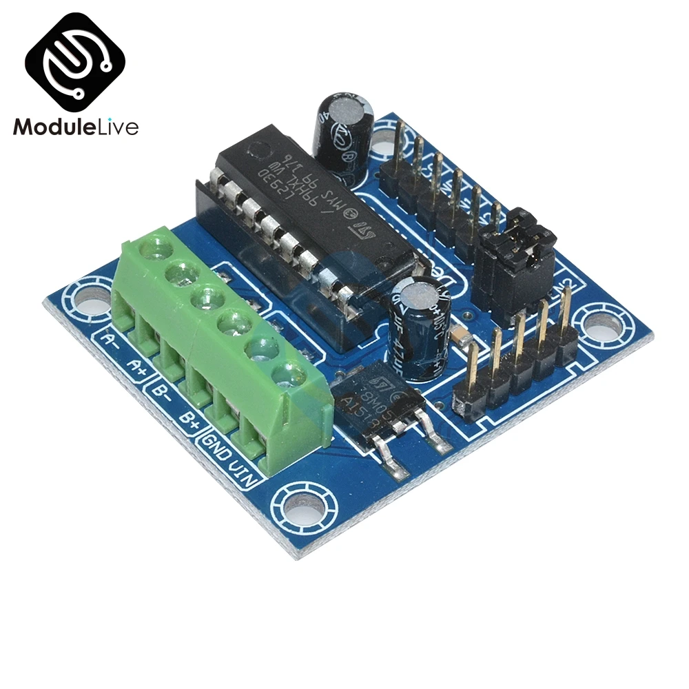 Mini 4 канала 4ch Motor Drive Щит L293D Плата расширения модуль высокой Напряжение ток для Arduino UNO Mega 2560 Mega2560