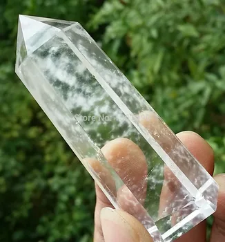 

AA j00302 NATURAL QUARTZ CRYSTAL WAND POINT HEALING