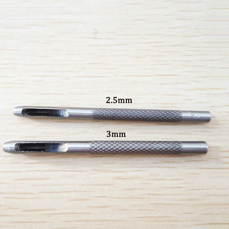 

Hole Punch Snap Button Leather Craft Tools Rivet Button Setter Die Base DIY Working Tool Kit Punching Holes 2.5