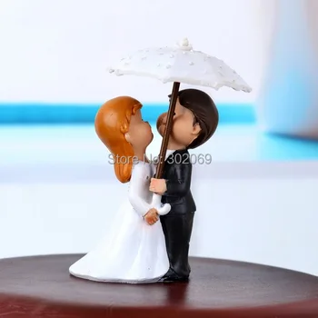 

Romantic Moment Resin Wedding Cake Topper resin crafts cake toppers