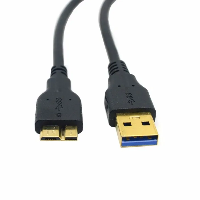 3 м длинные черные USB 3,0 A Male к Micro B USB 3,0 со штепселем, для передачи данных и подзарядки кабель для Galaxy Note3 N9000 N900 3 метра