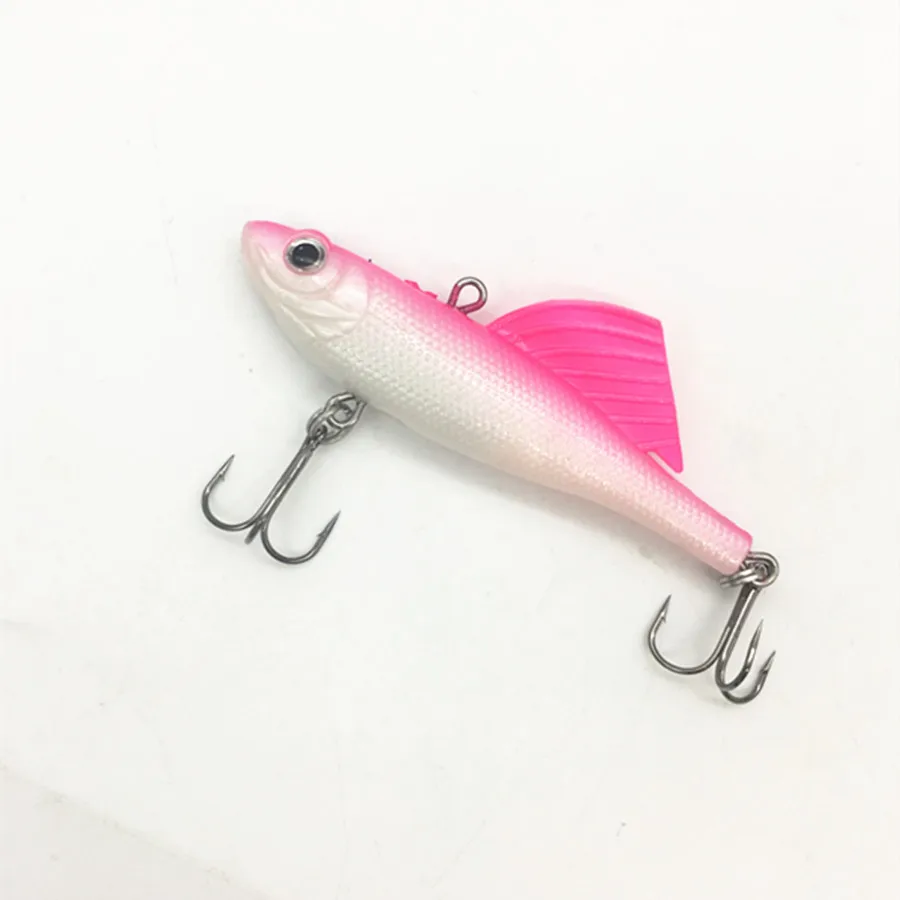 Искусственные приманки для подледной рыбалки, рыболовные Джиги, зимняя приманка жесткая балансировочная приманка для подледной рыбалки, тонущие приманки, свинцовые рыболовные приманки - Цвет: Розовый