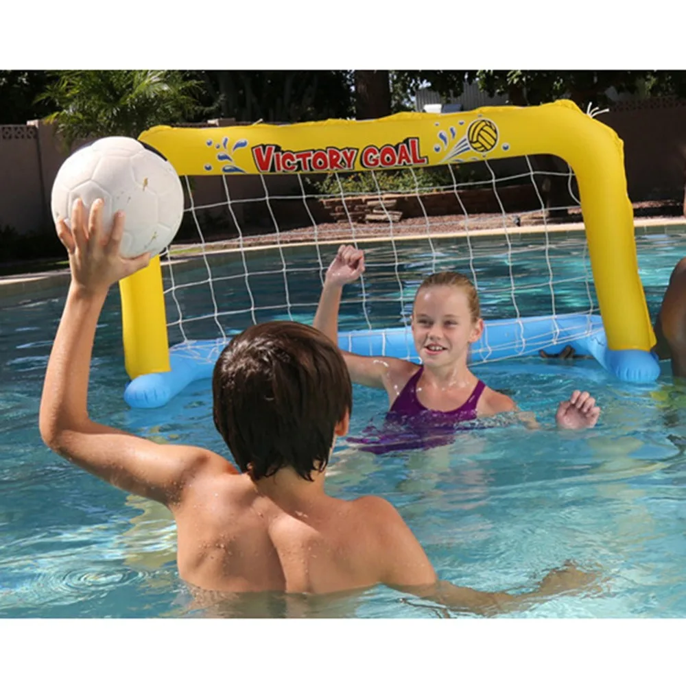Надувной футбольный мяч цель волейбол баскетбол игрушки для водных игр плавательный бассейн, спортивные игрушка Поплавок воды игрушки
