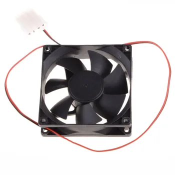 

High Quality 80*80*25mm Personal Computer Case Cooling Fan DC 12V 2200RPM 45CM Fan Cable PC Case Cooler Fans Computer Fans