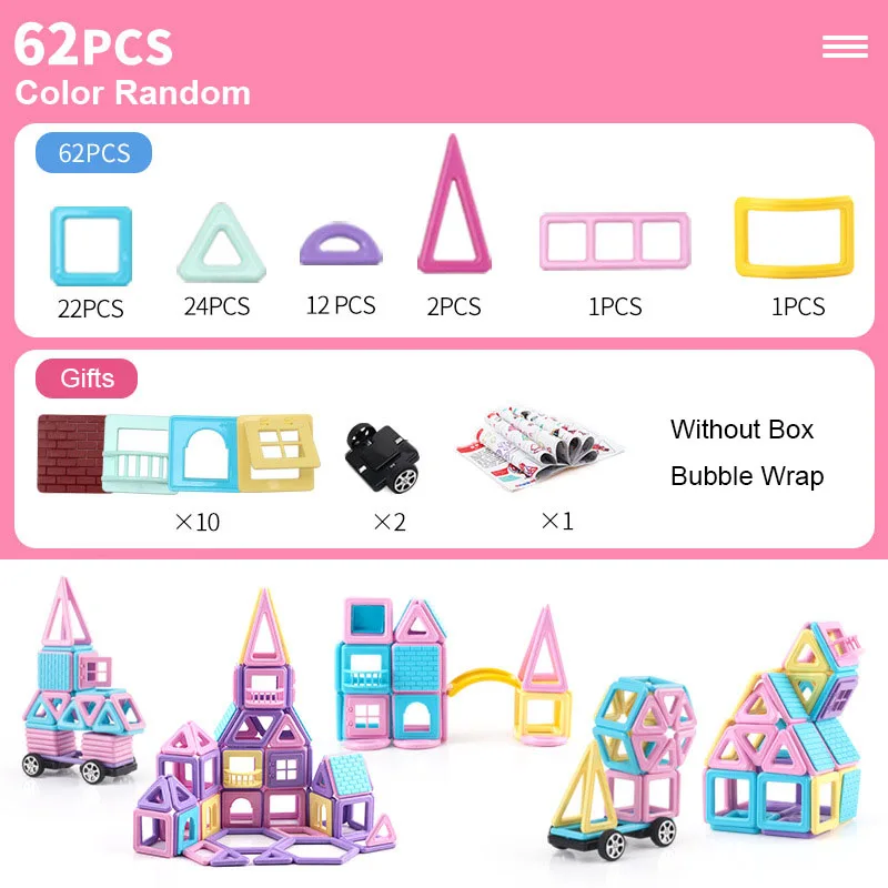 62pcs