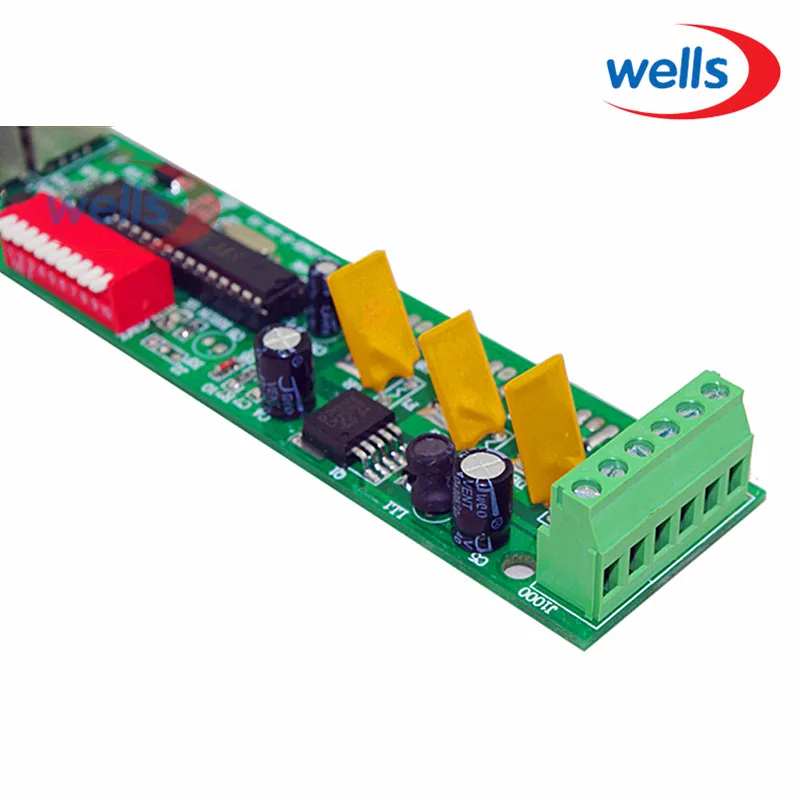Контроллер DMX512 3CH общий анод постоянного напряжения защита от короткого