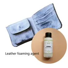 30 мл Белый Специальный кожаный запотевания агент под старину на водной основе Эмульсия туман восковые liquid
