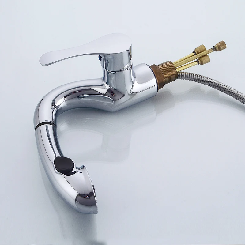 Fapully Kitchen Faucet Pull Out Spray Single Handle Water Tap Swivel Spout Vessel Kitchen Sink Mixer Tap Torneira Fapully Kitchen Faucet Pull Out Spray Single Handle Water Tap Swivel Spout Vessel Kitchen Sink Mixer Tap Torneira