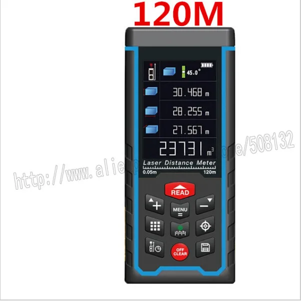USB Rechargeabel цвет 50 м 70 80 100 120 лазерный дальномер ленточный для дальномера с лентой