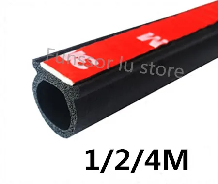 

Car Door Seal Strip Rubber Big D Type Waterproof Trim Sound Insulation Soundproof Strip Car Accessories 4 Sizes