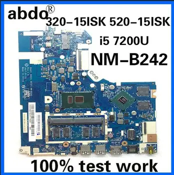 

abdo DG421 GD521 DG721 NM-B242 for Lenovo 320-15ISK 520-15ISK notebook motherboard CPU i5 7200U DDR4 4G RAM 100% test work