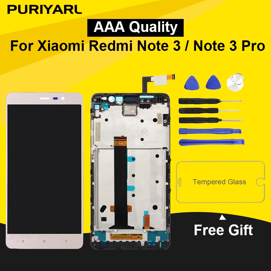 

5.5 " For Xiaomi Redmi Note 3 Pro 152mm LCD Touch Screen Digitizer Assembly Replacement For Redmi Note 3 150mm Display Screen