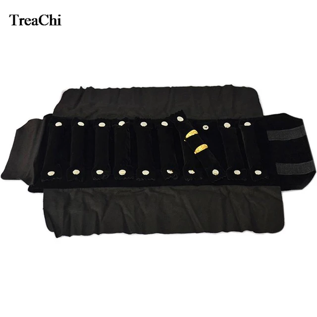 고급 미니 쥬얼리 여행 롤 백: 소중한 보석을 안전하게 보관하고 스타일리시하게 운반하세요