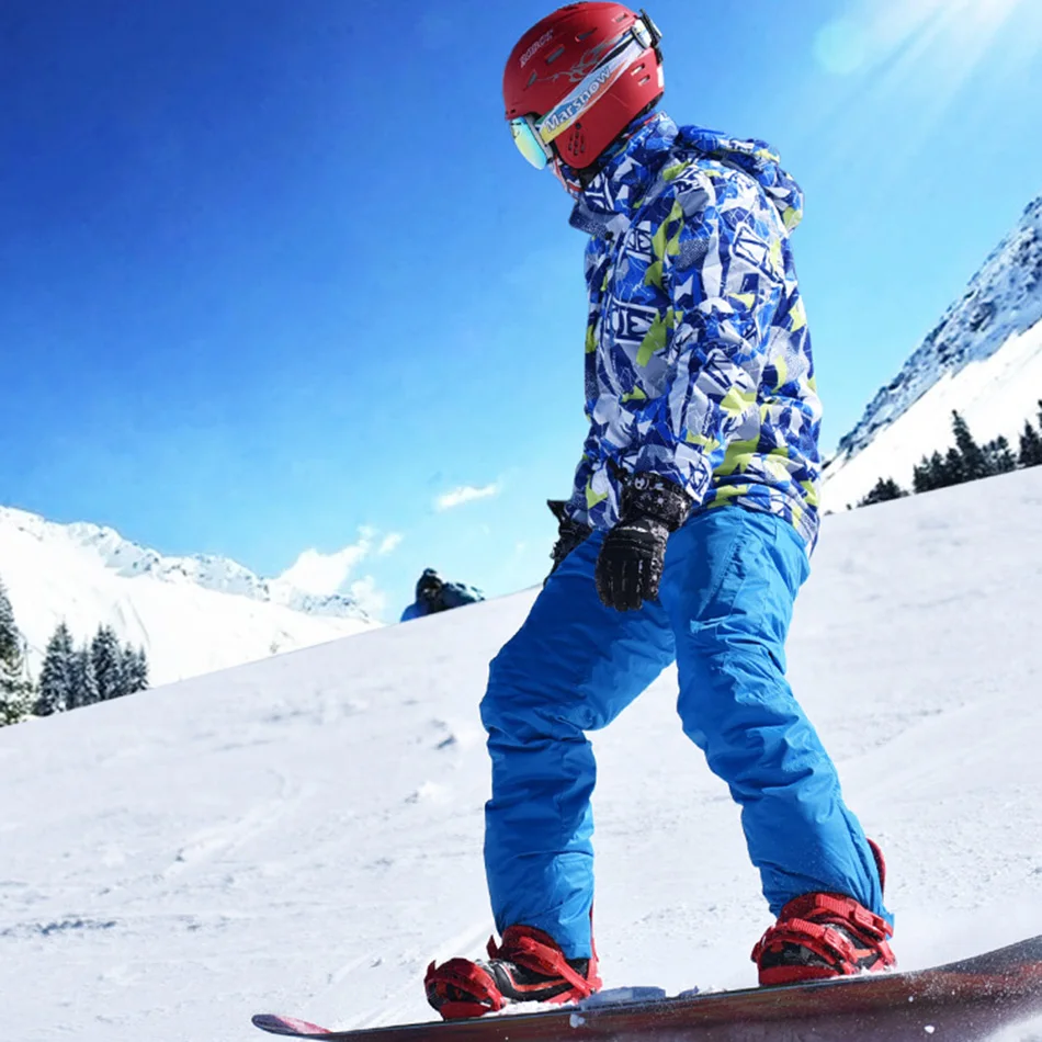 Men Skiing Jacket Unisex Thick Down Jacket Adult Suitdown Snowboard Jacket Skiing Suit Male