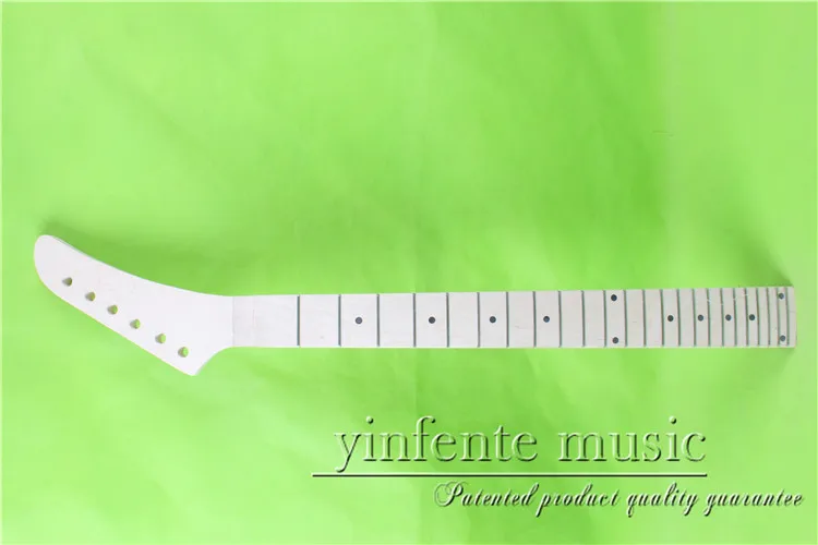 

XJ-0069 # right 25.5" Electric guitar neck Bolt on maple fingerboard fine quality 24 fret