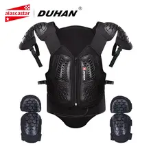 DUHAN Motocross Clothing Racing Body Armor Men Motorcycle Jacket Moto Waistcoat Protection Vest Chest Protective Gear