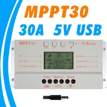 mppt 30а 30 mppt солнечный регулятор обязанности 12v 24v авто работа с жк-дисплеем солнечной контроллера заряда