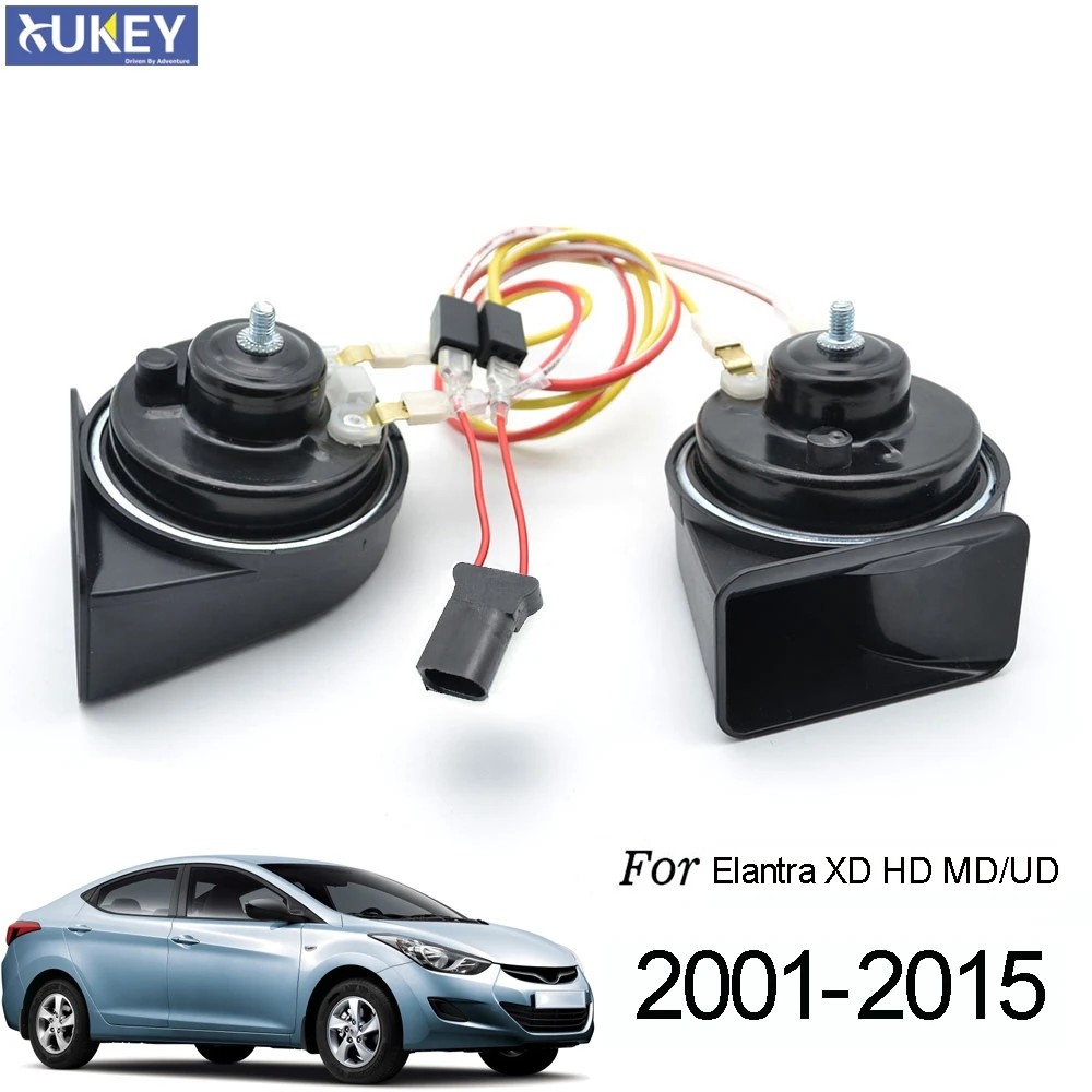 

1 Set Snail Horn 12V 125db Dual Pitch Auto Horn Waterproof Loud Horn For Hyundai MK3 MK4 MK5 2009 2010 2011 2012 2013 2014 2015