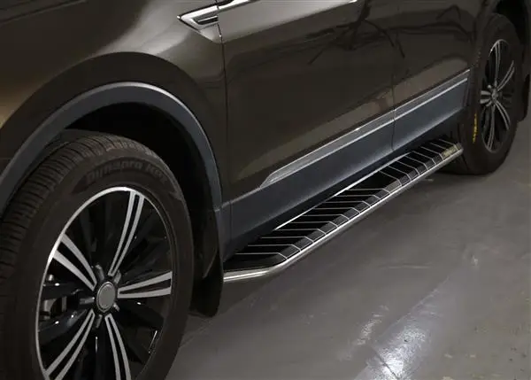 Новое поступление Беговая доска подходит для VW Volkswagen Tiguan L все пространство боковые шаги Nerf бар