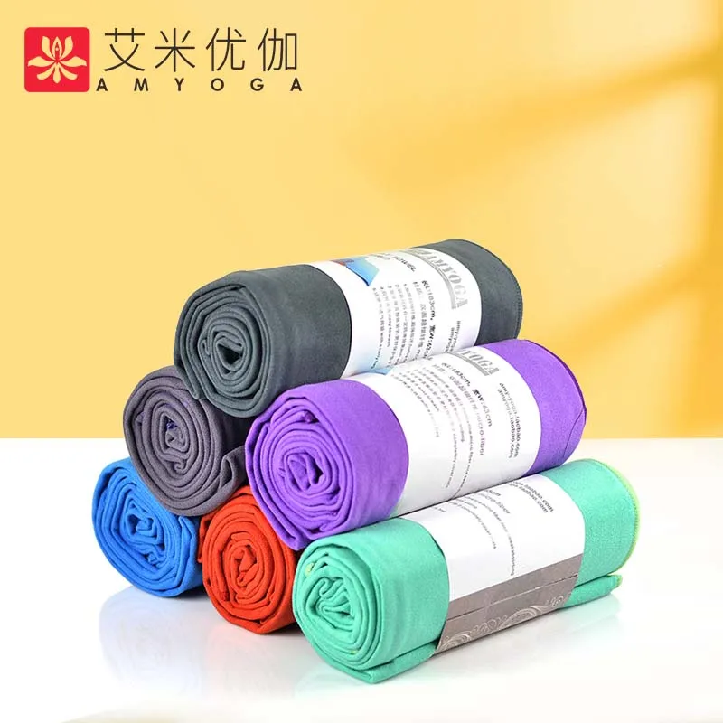 

Micro fiber double layer fleece yoga towel, same material as Manduka eQua towel fast dry and nice sweat absorb
