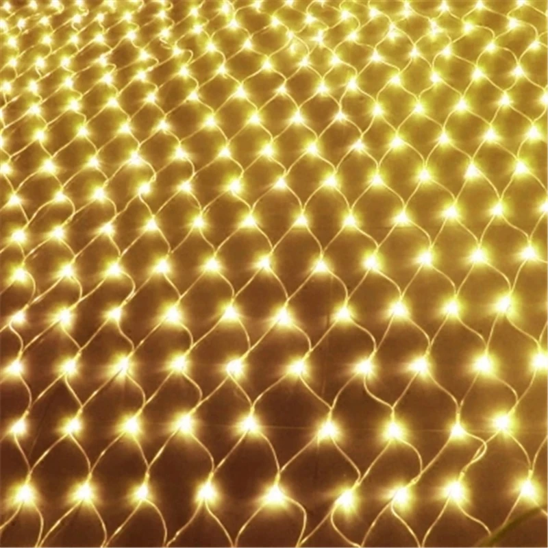 Waterproof LED Net Light 1.5*1.5M/96LEDs 8 kinds of patterns weaving string lights Christmas lights Holiday light Garden Lamps Waterproof LED Net Light 1.5*1.5M/96LEDs 8 kinds of patterns weaving string lights Christmas lights Holiday light Garden Lamps