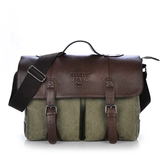 New fashion Korean style men's business messenger bag casual shoulder