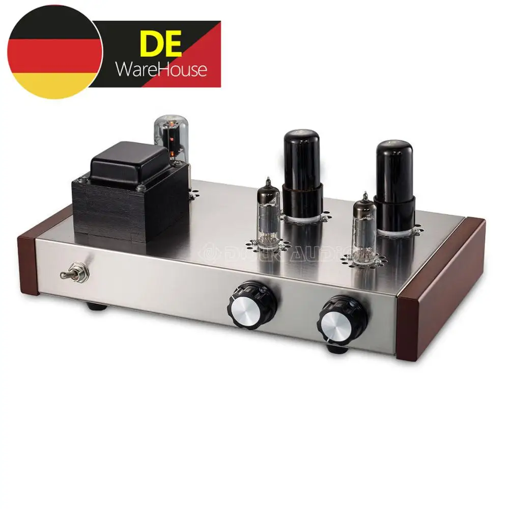 

Nobsound 6J4+6P6P Vacuum Tube Pre-Amplifier Stereo HiFi 4-Ways Input Preamp