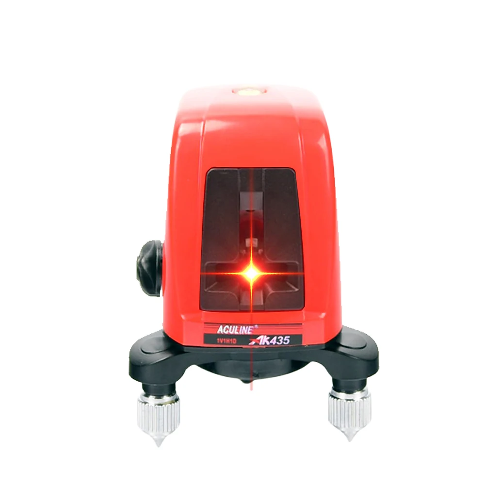 

AK435 Mini Portable Laser Level 360 Degree Self-leveling Cross nivel Laser Leveler Laser Line 2 Line 1 Dot Horizonatal Vertical