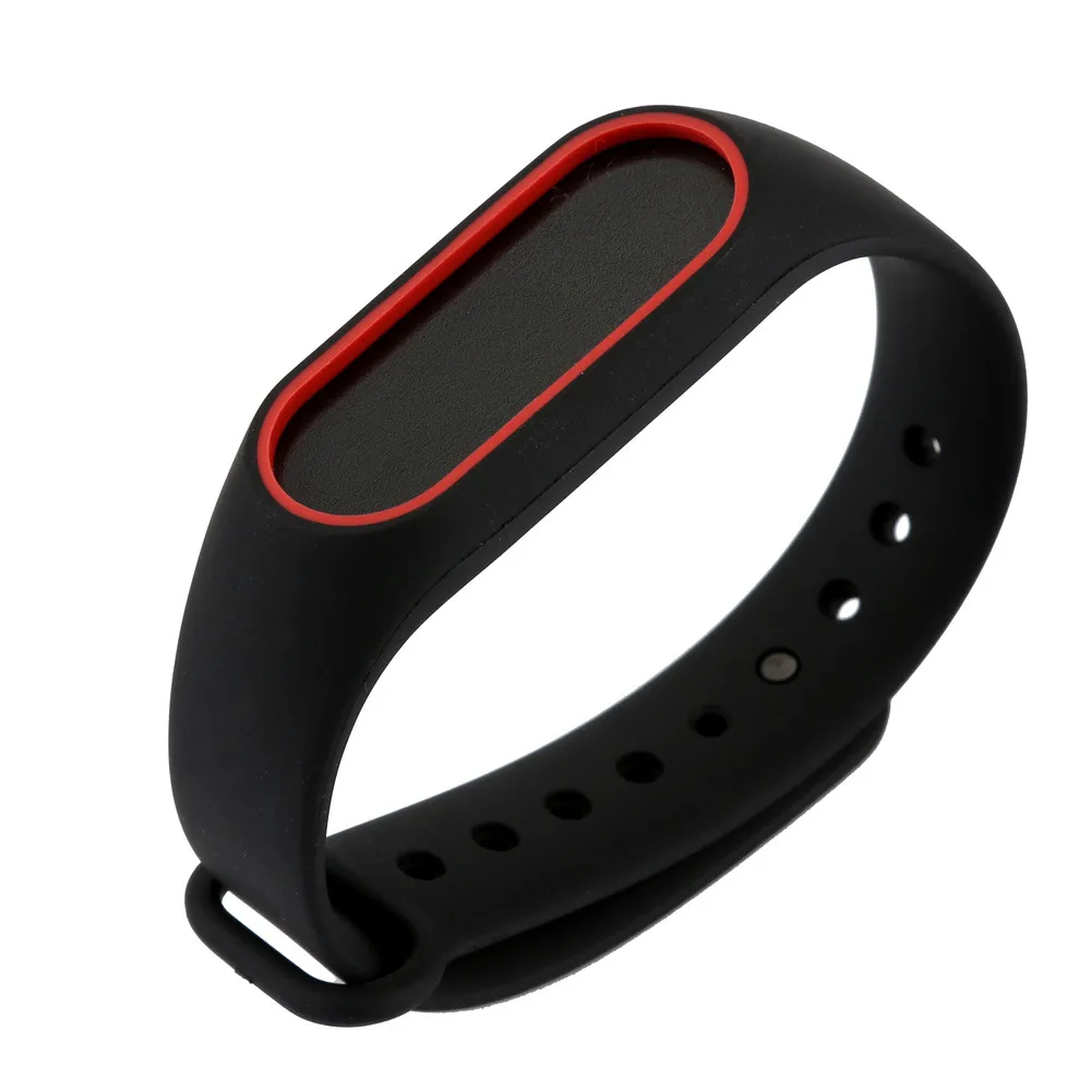 Watch Strap Watch Band Replacement Silica Gel Wristband Band Strap For Xiaomi Mi Band 2 Bracelet Miband 2 Strap For Hours HY