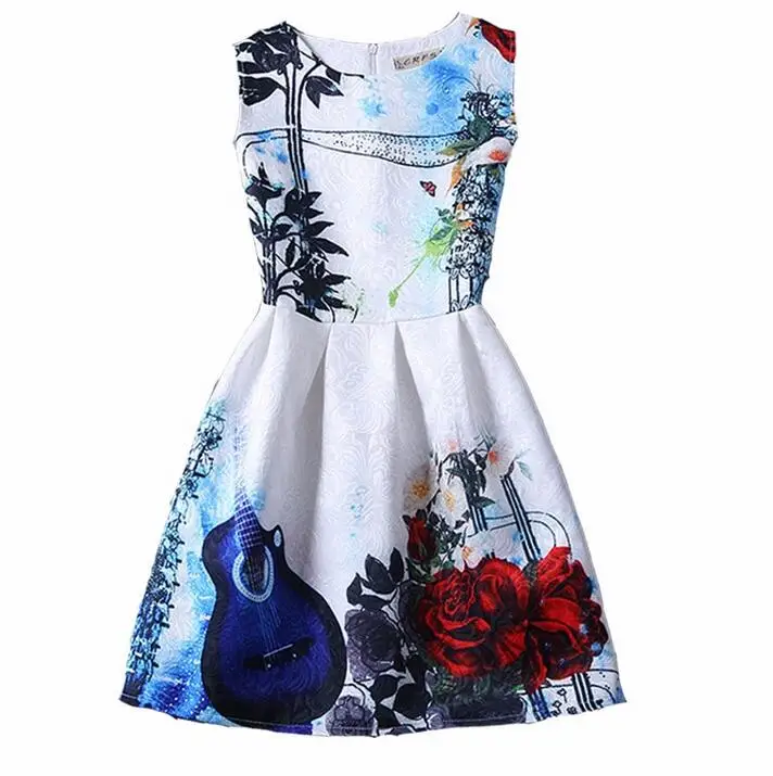 

Nicoevaropa Fashion Girls Summer Dress Teenagers Girls Party Gowns Dress Age Birthdays Princess Dresses