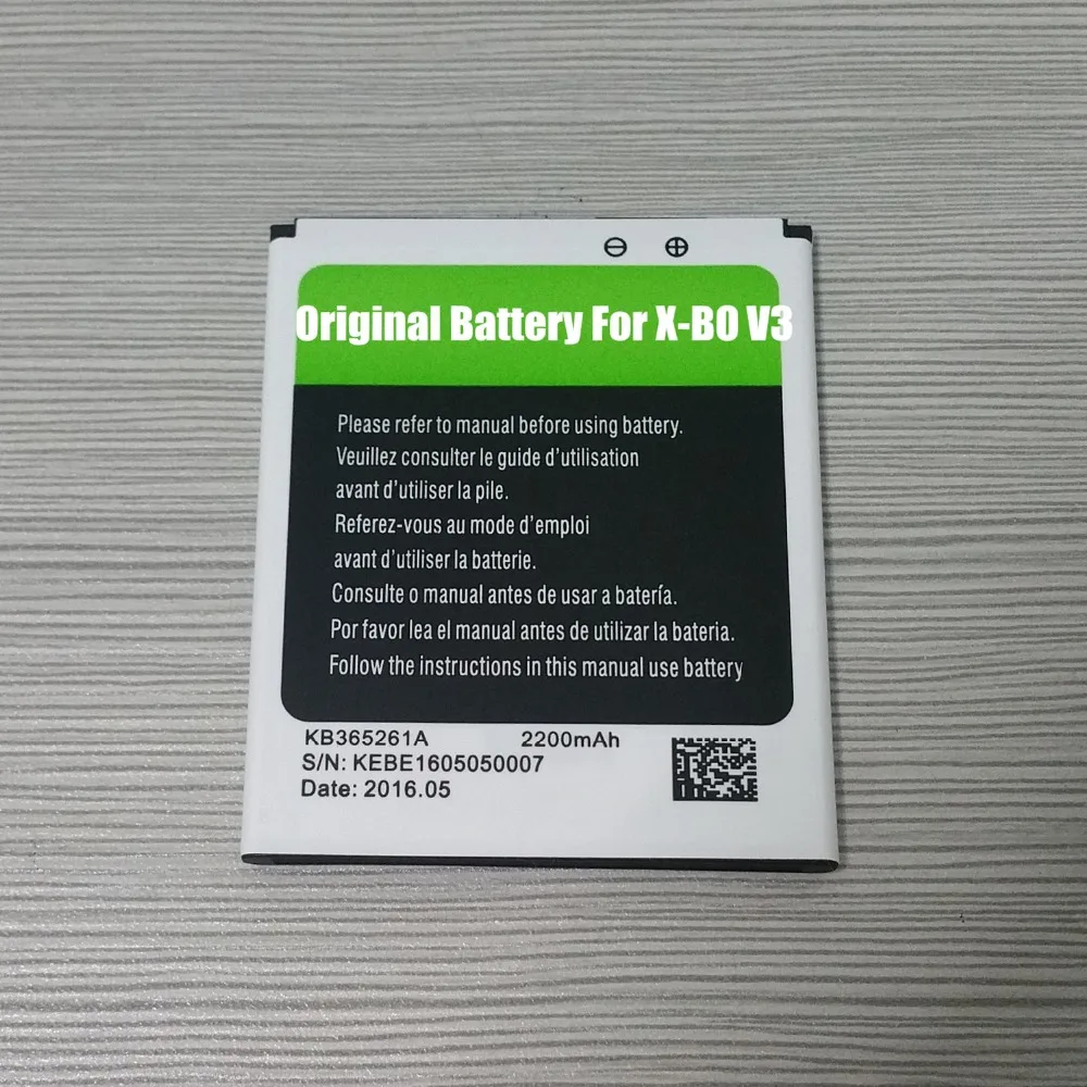 Kb365261a оригинальных запасных Батарея для x Бо V3 Ёмкость 2200 мАч|battery for|battery for v3battery