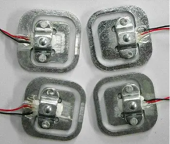 

4 pcs x 50Kg Body Load Cell Weighing Sensor Resistance strain Half-bridge Total