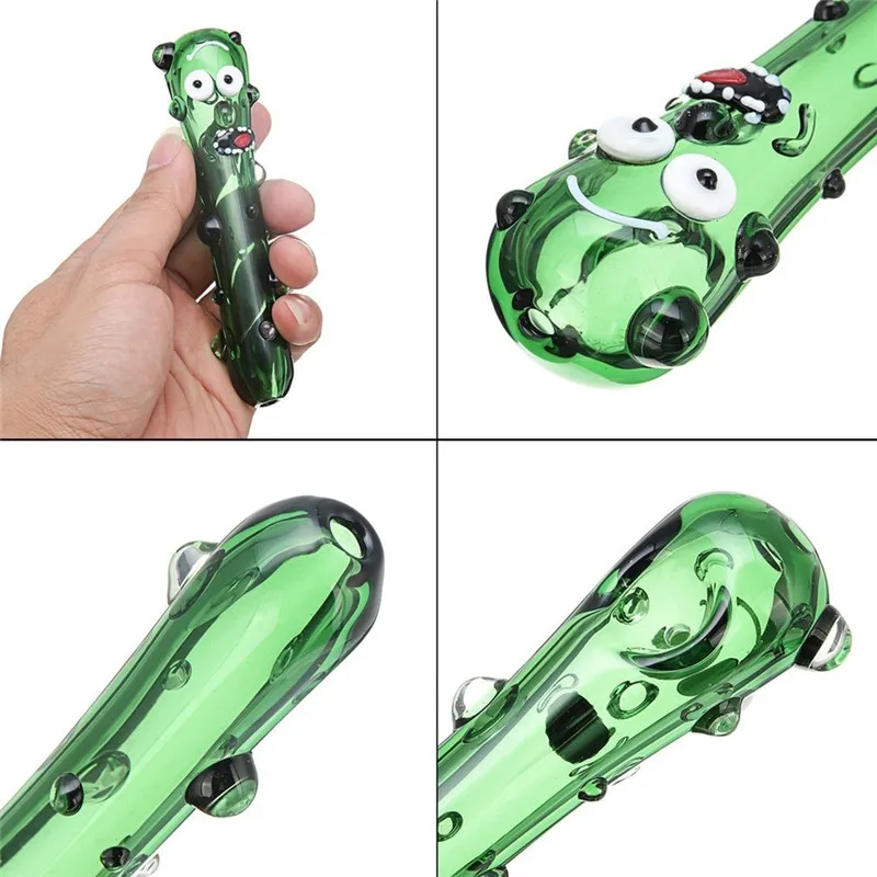 

Cute Herb Tobacco Pipe Unique Glass Smoking Pipes Cigarette Holder Filter For Men Universal Smoke Accessories